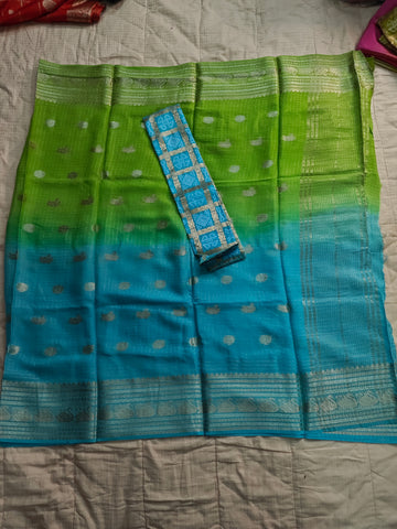 PURE CHINNON GREEN AND BULE