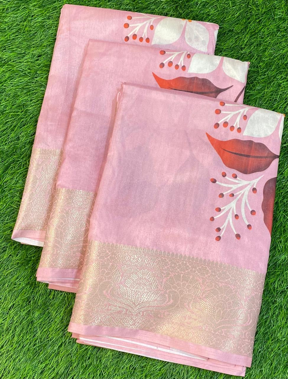 Rose Pink Flora Dola Silk