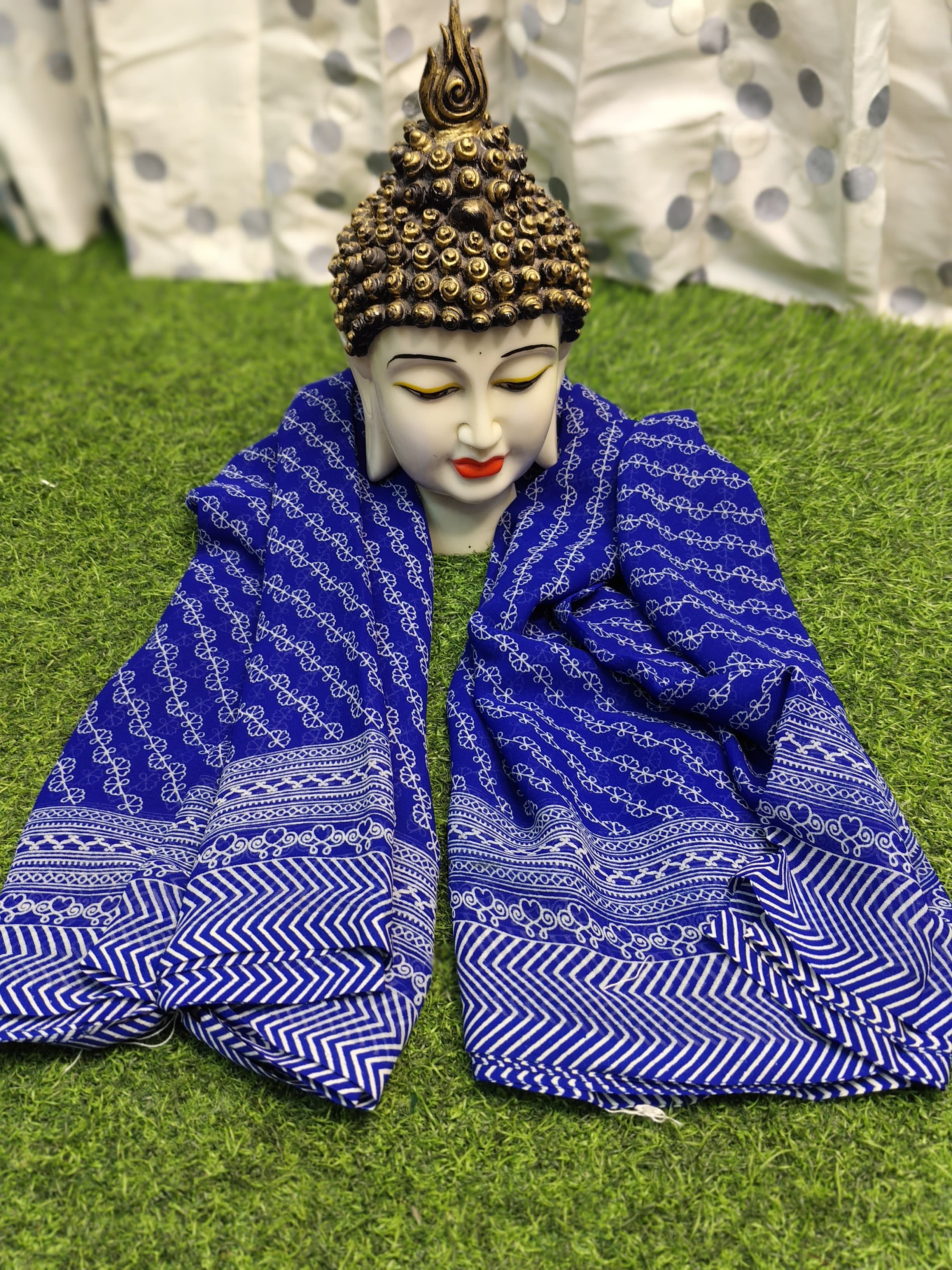 BLUE ANMOL SAREE