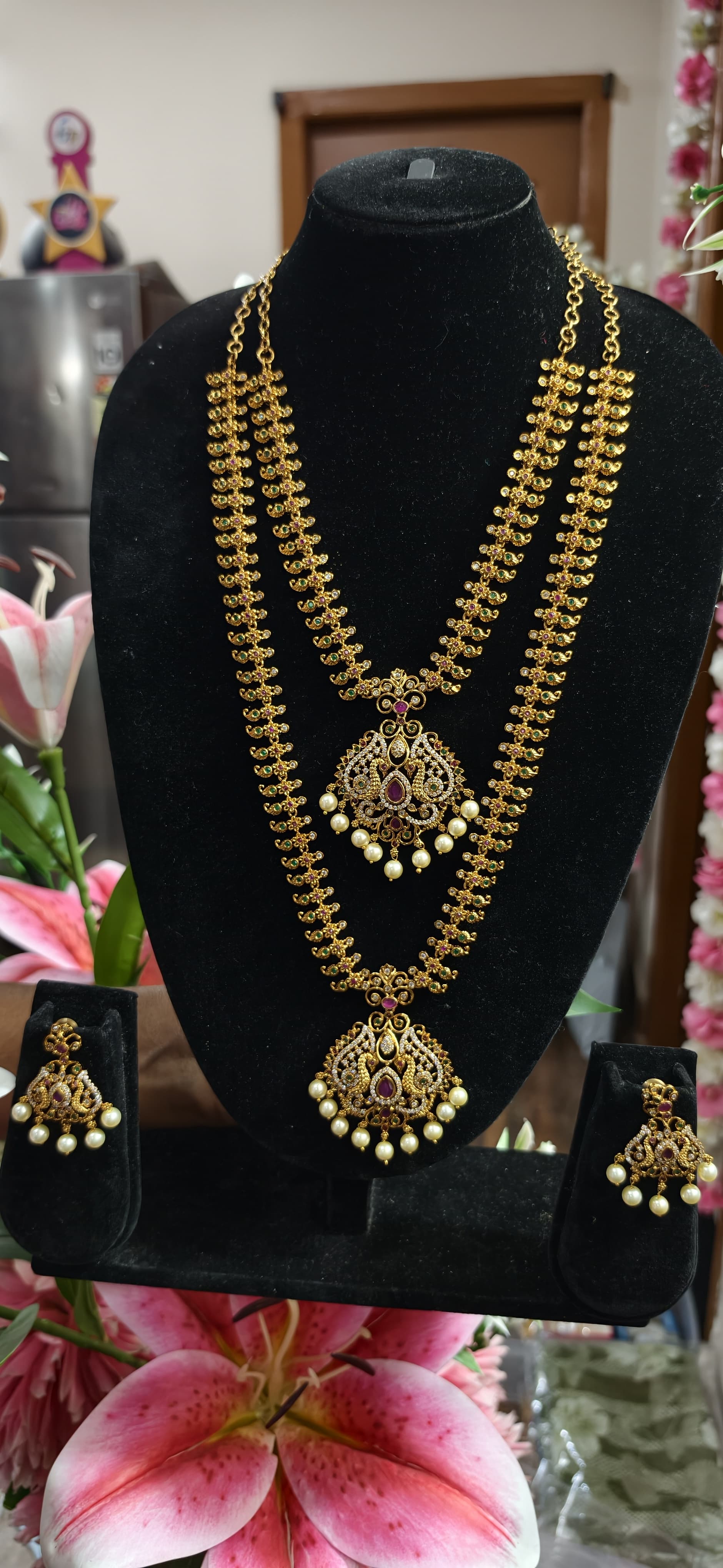 ROYAL LAXKSHMI LONG HARAM SET