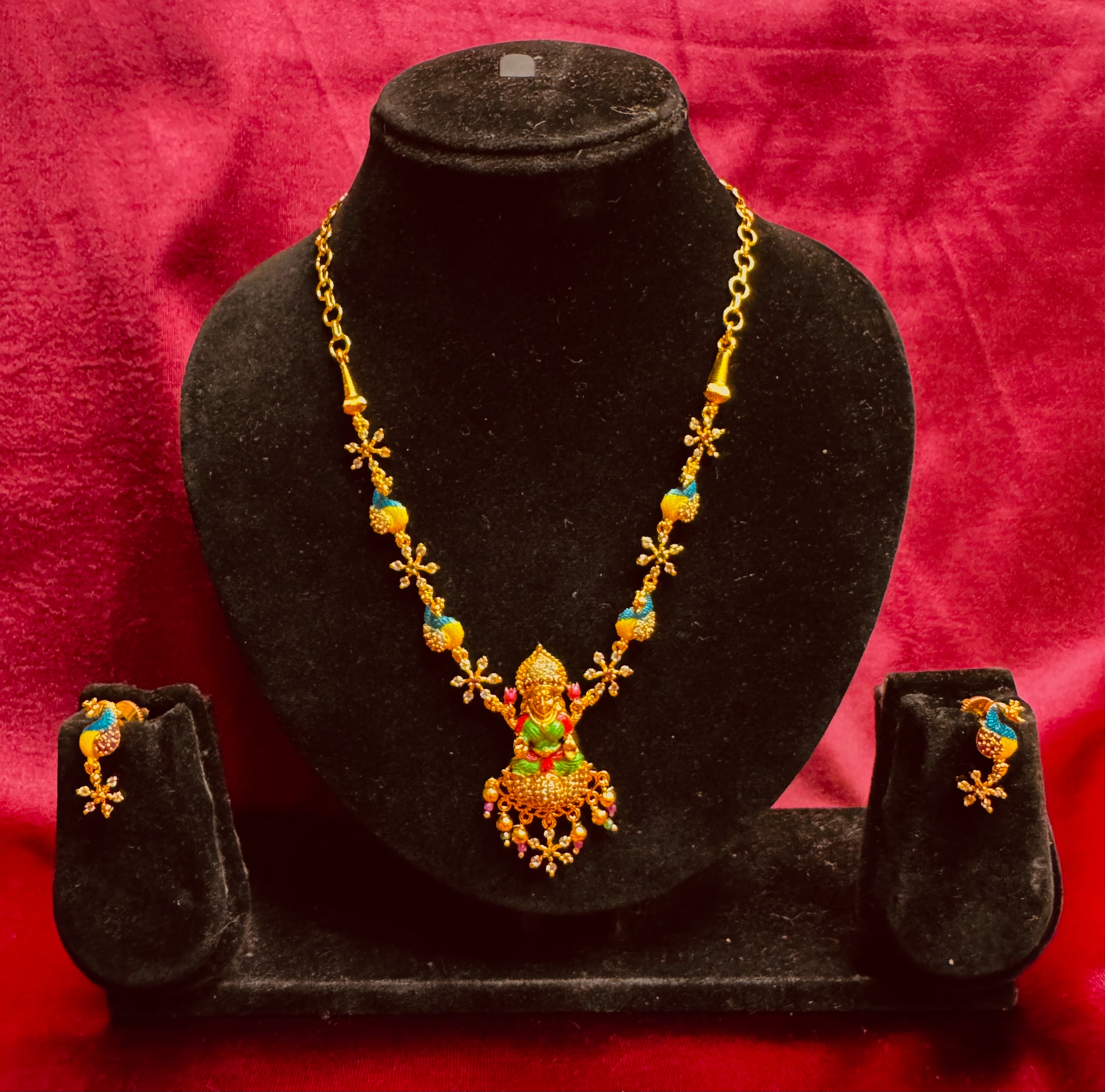 Lakshmi Peacock Designer Neckset