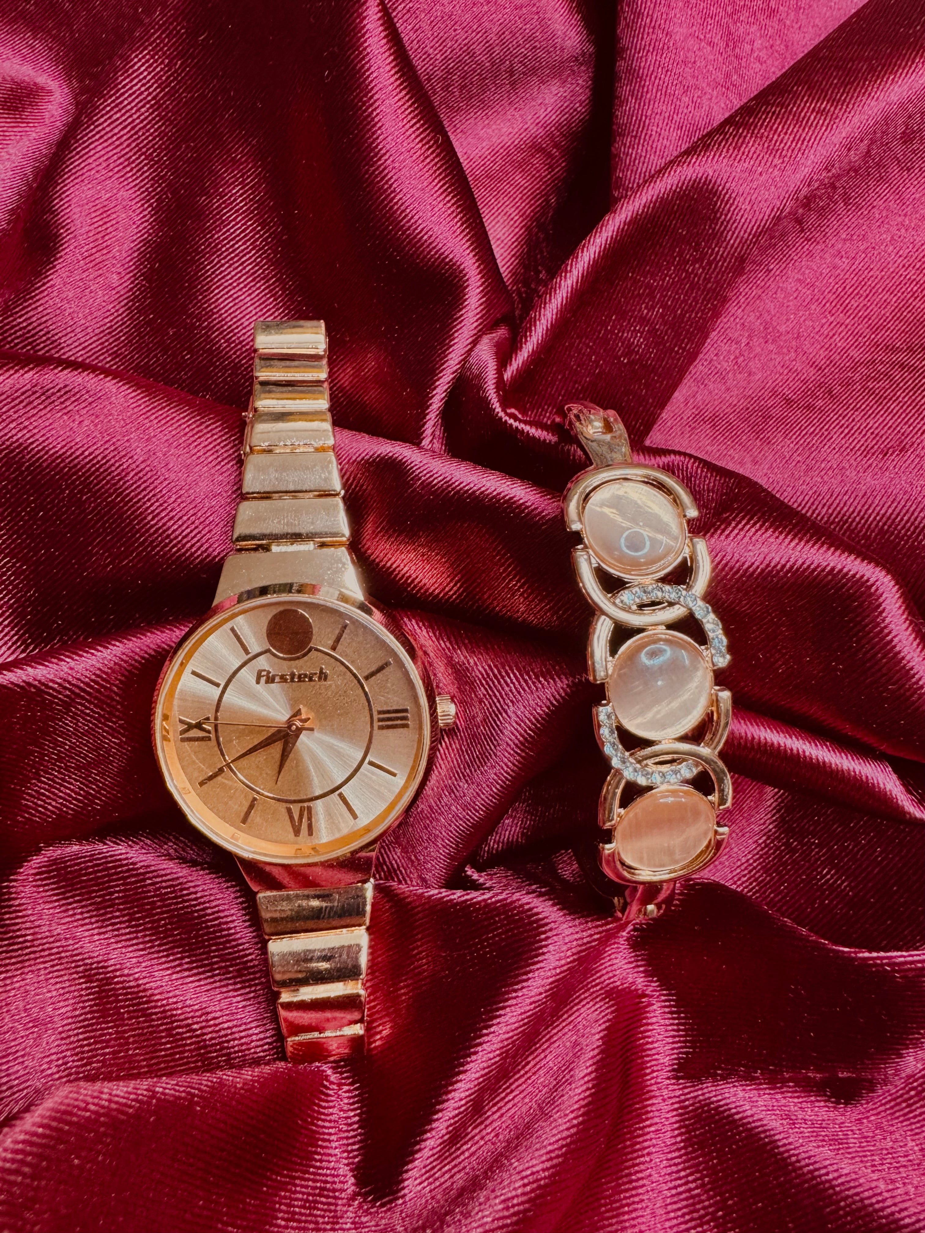 Elegant Premium Watch & Bracelet Set ✨