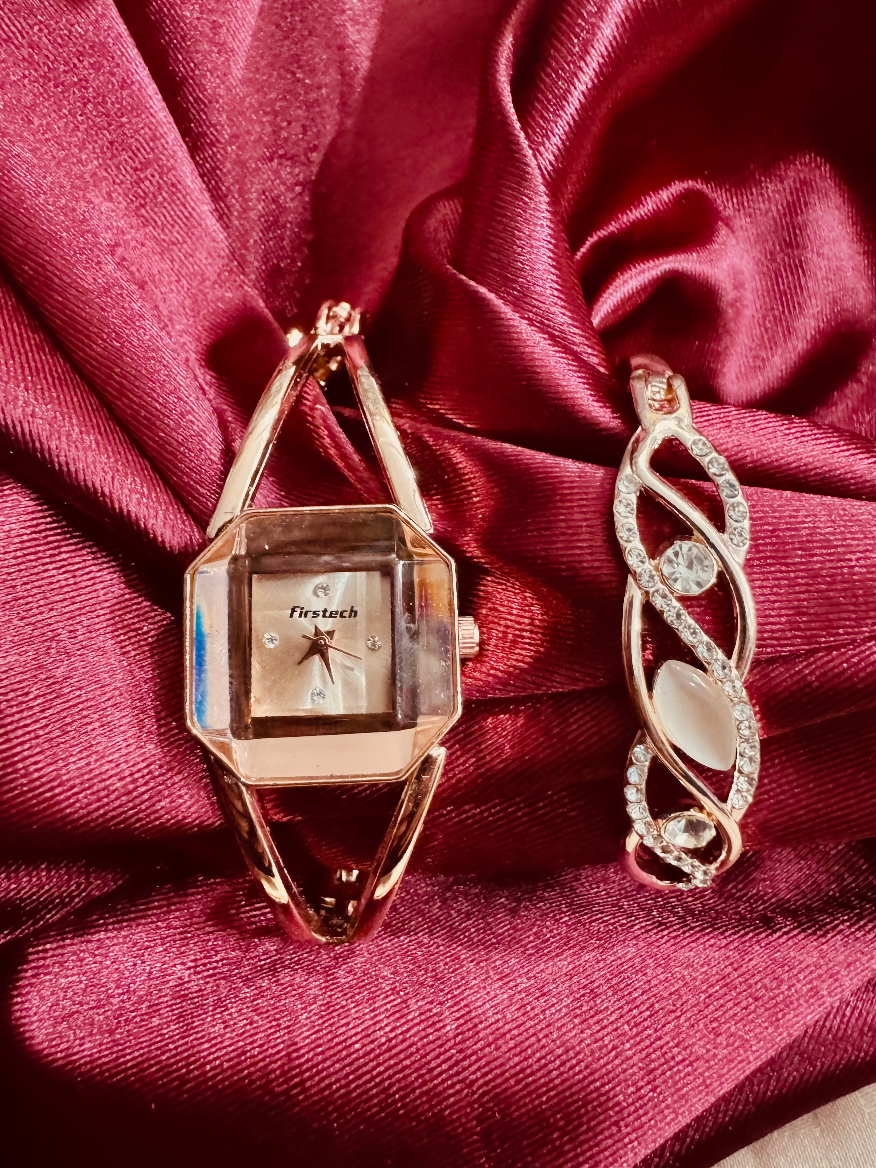 Elegant Premium Watch & Bracelet Set ✨