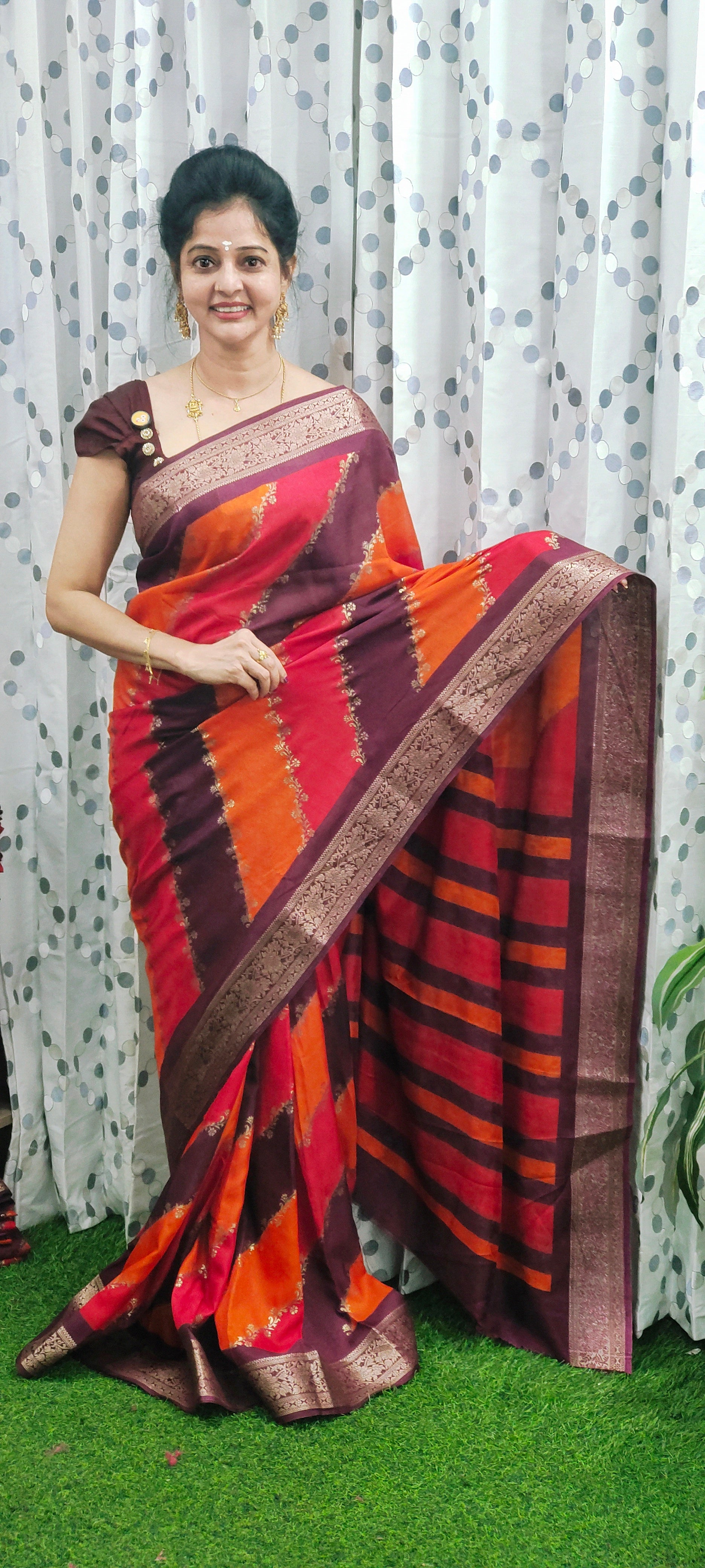 Red Saree