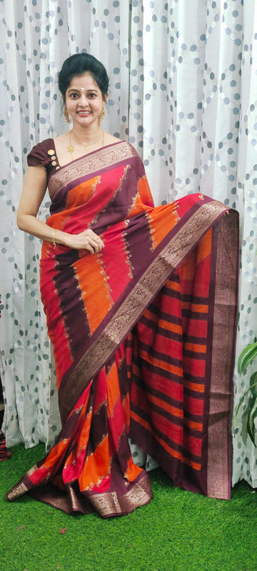 Red Saree