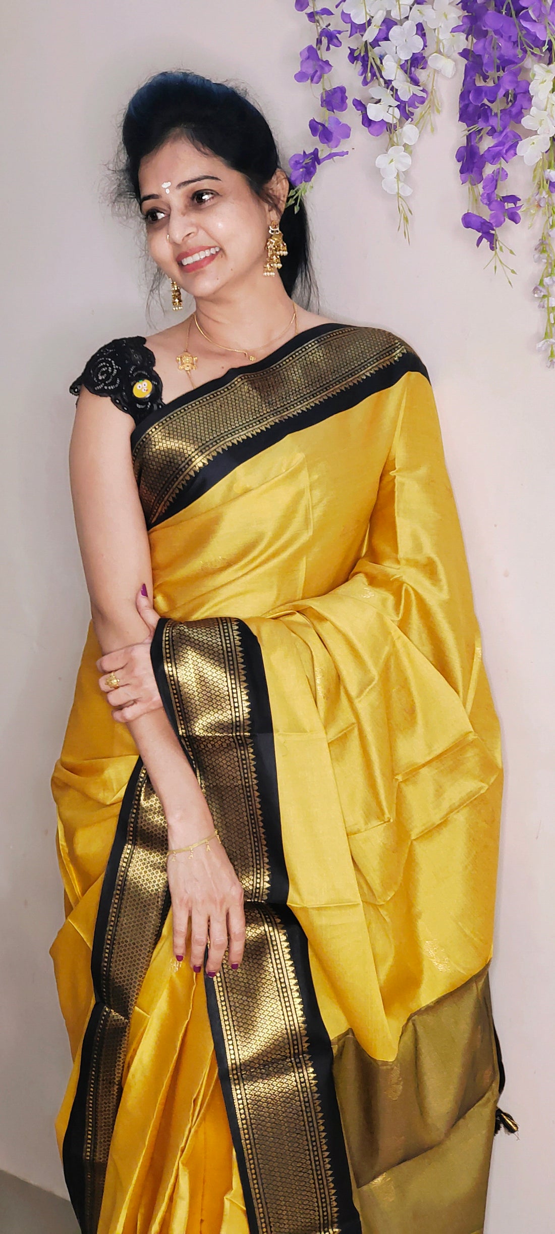 Black Saree