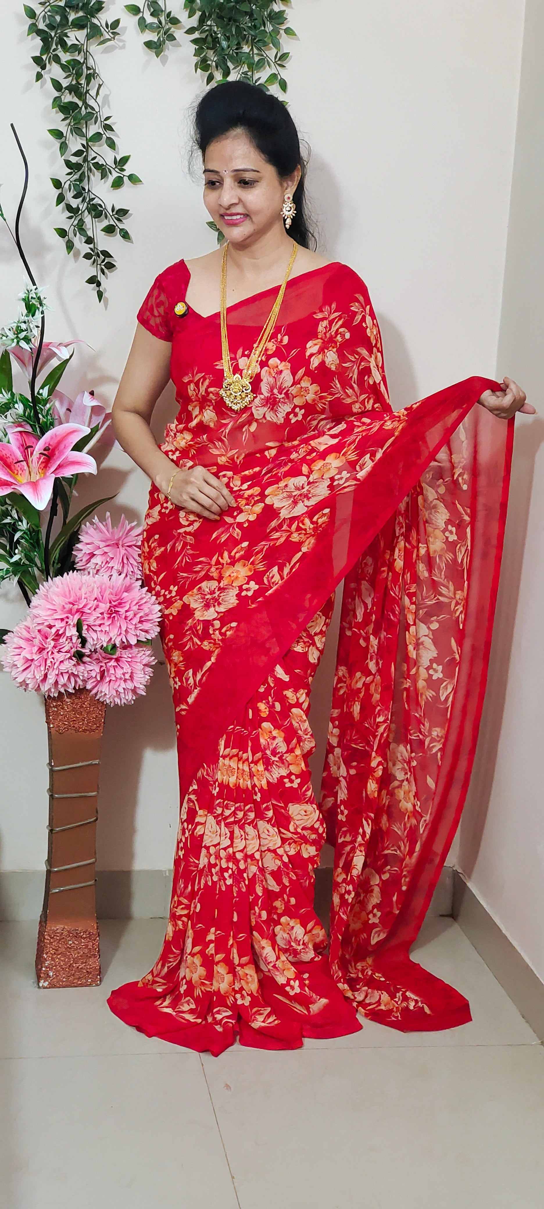 GEORGETTE RED