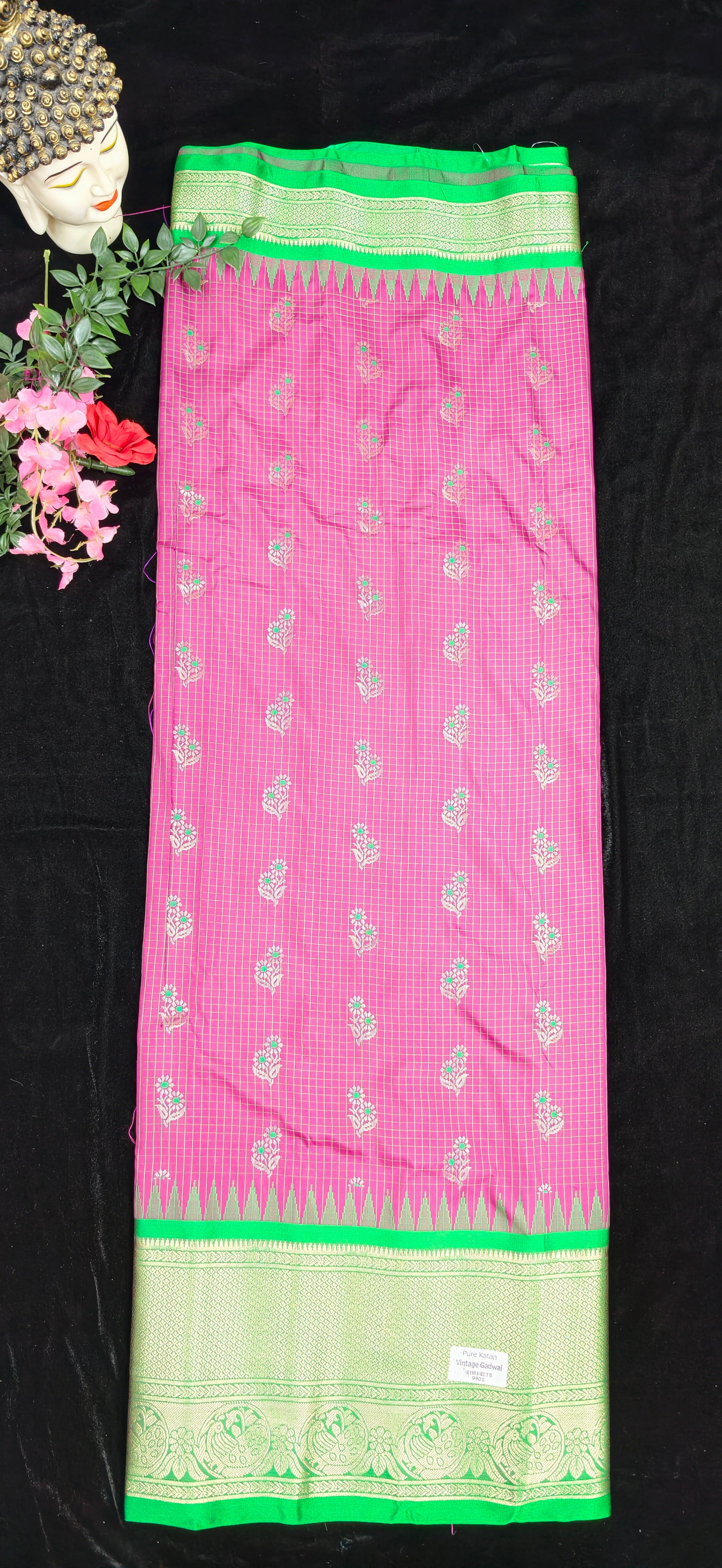 VINTAGE GADWAL PATTU-15