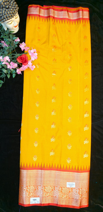 VINTAGE GADWAL PATTU SATREES-12