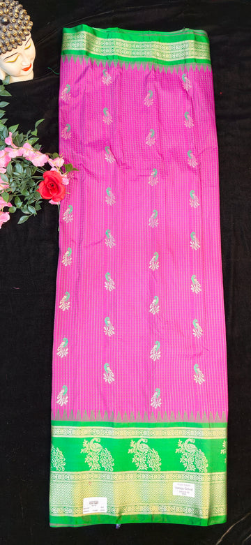 VINTAGE GADWAL PATTU SAREES-7