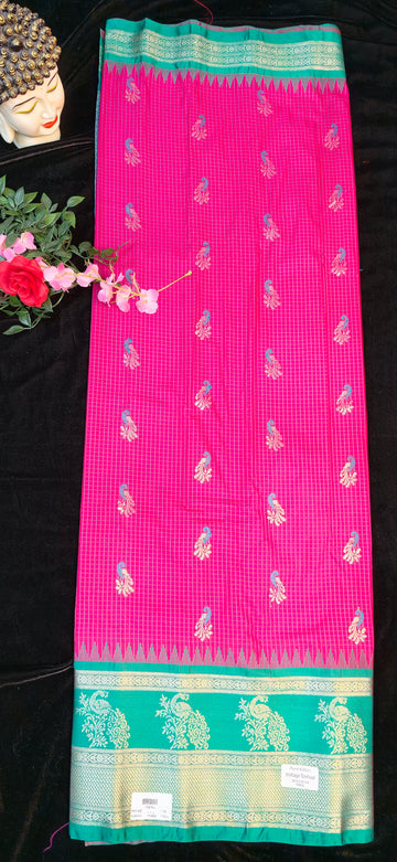 VINTAGE GADWAL PATTU SAREES-5