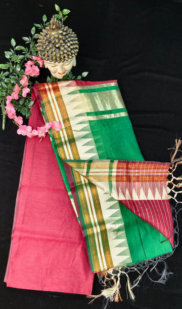 MANGALAGIRI TEMPLE DESIGN SAREE 2