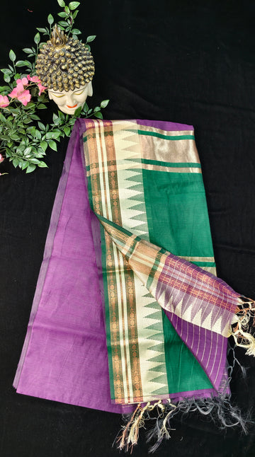 MANGALAGIRI TEMPLE DESIGN SAREE 3