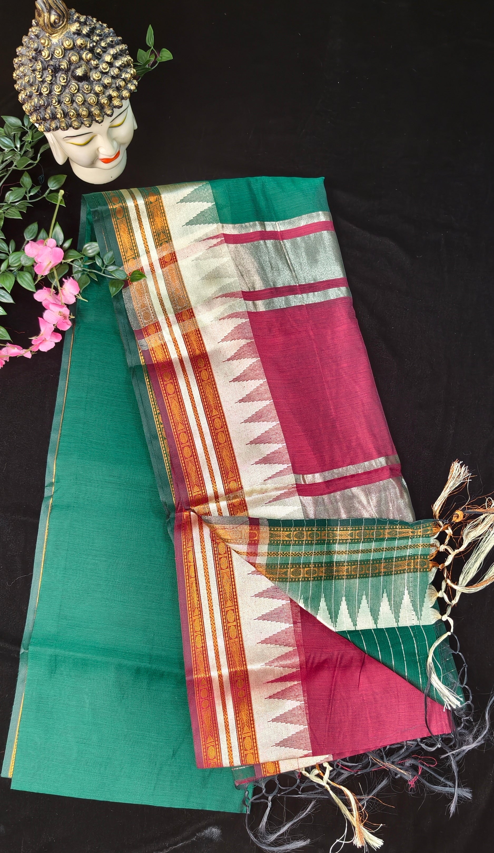 MANGALAGIRI TEMPLE DESIGN SAREES 7
