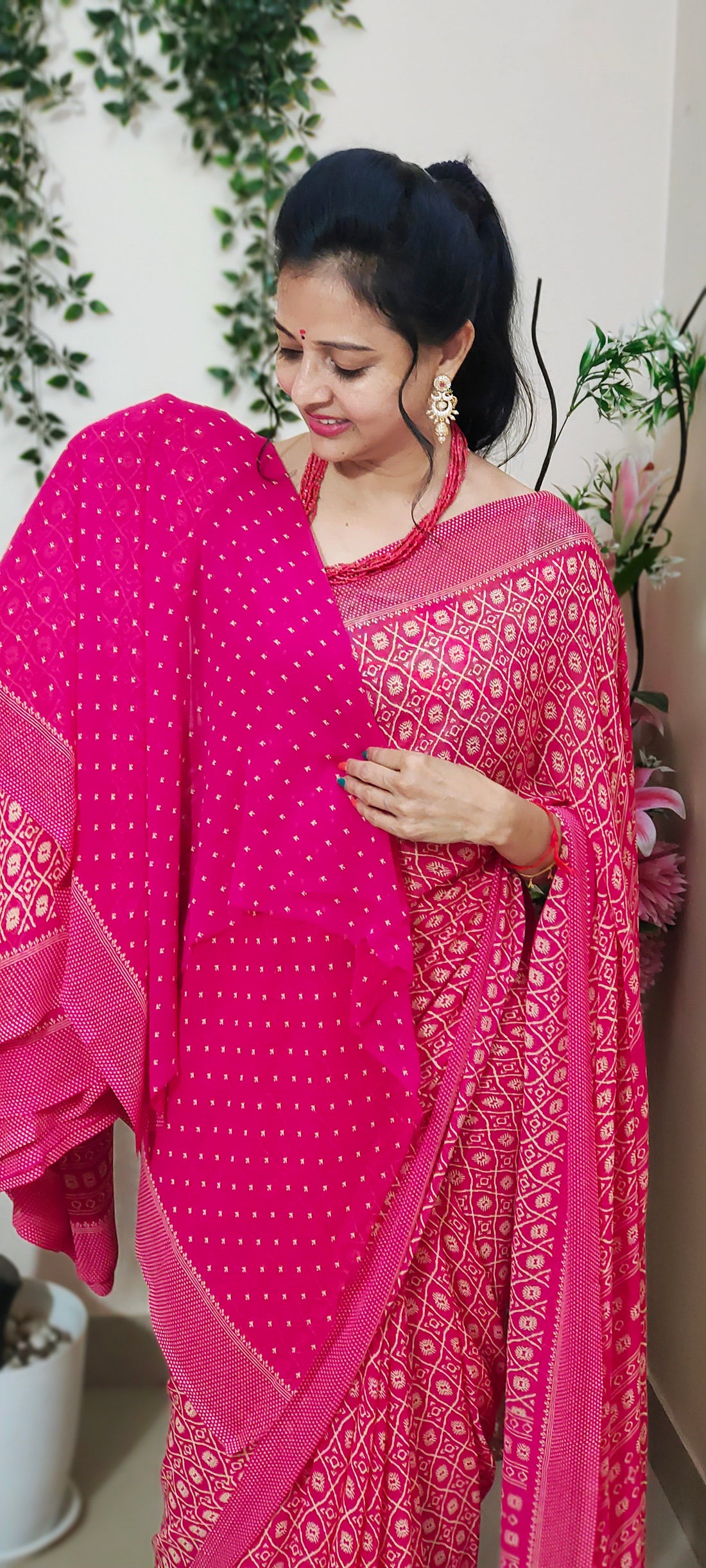 PINK ANMOL SAREES