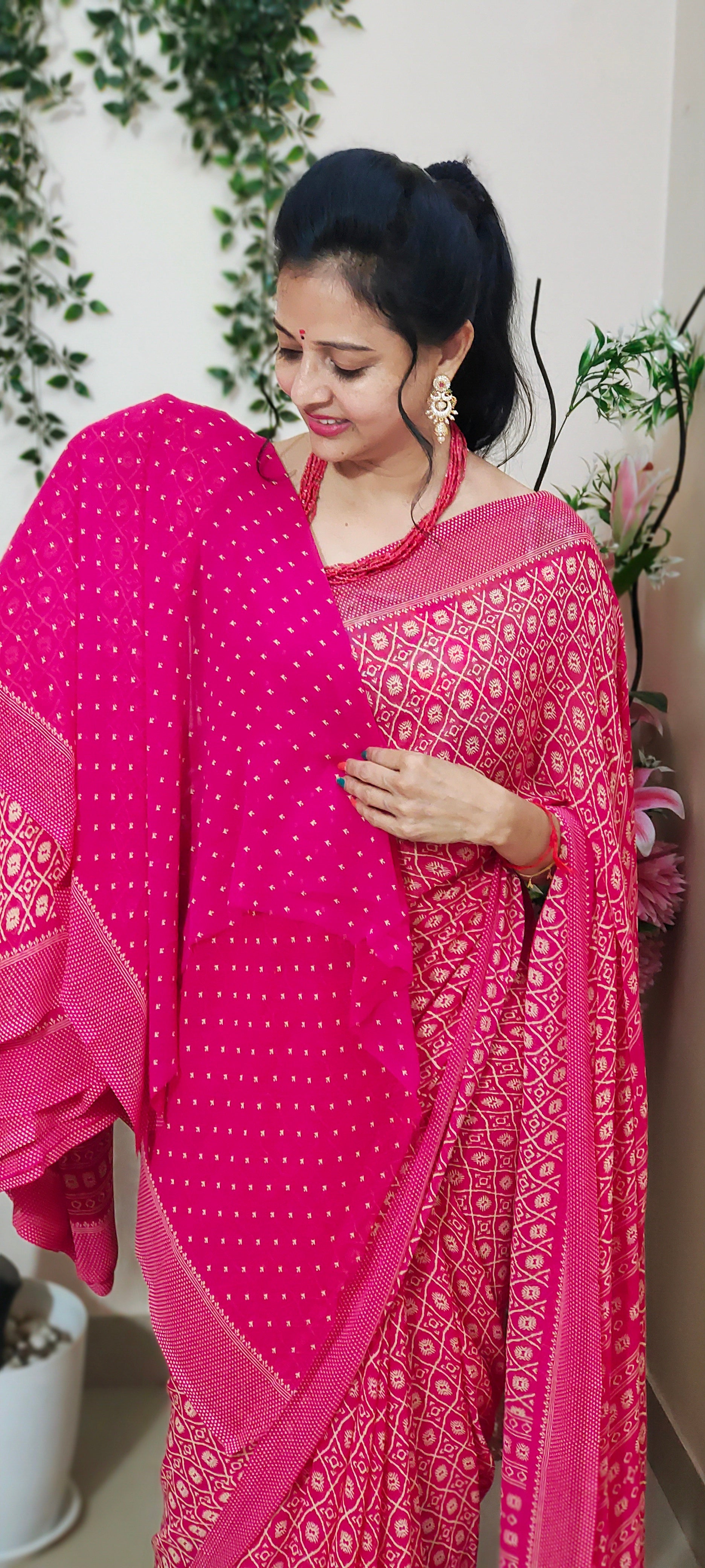 PINK ANMOL SAREES
