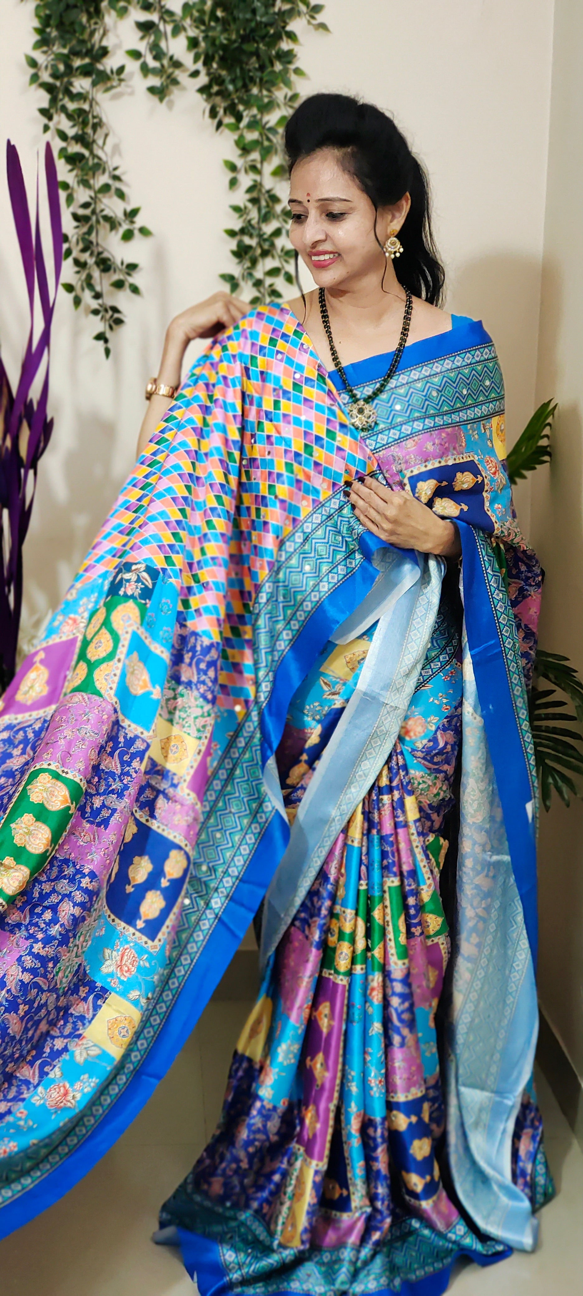 LAYA MIRROR SAREE