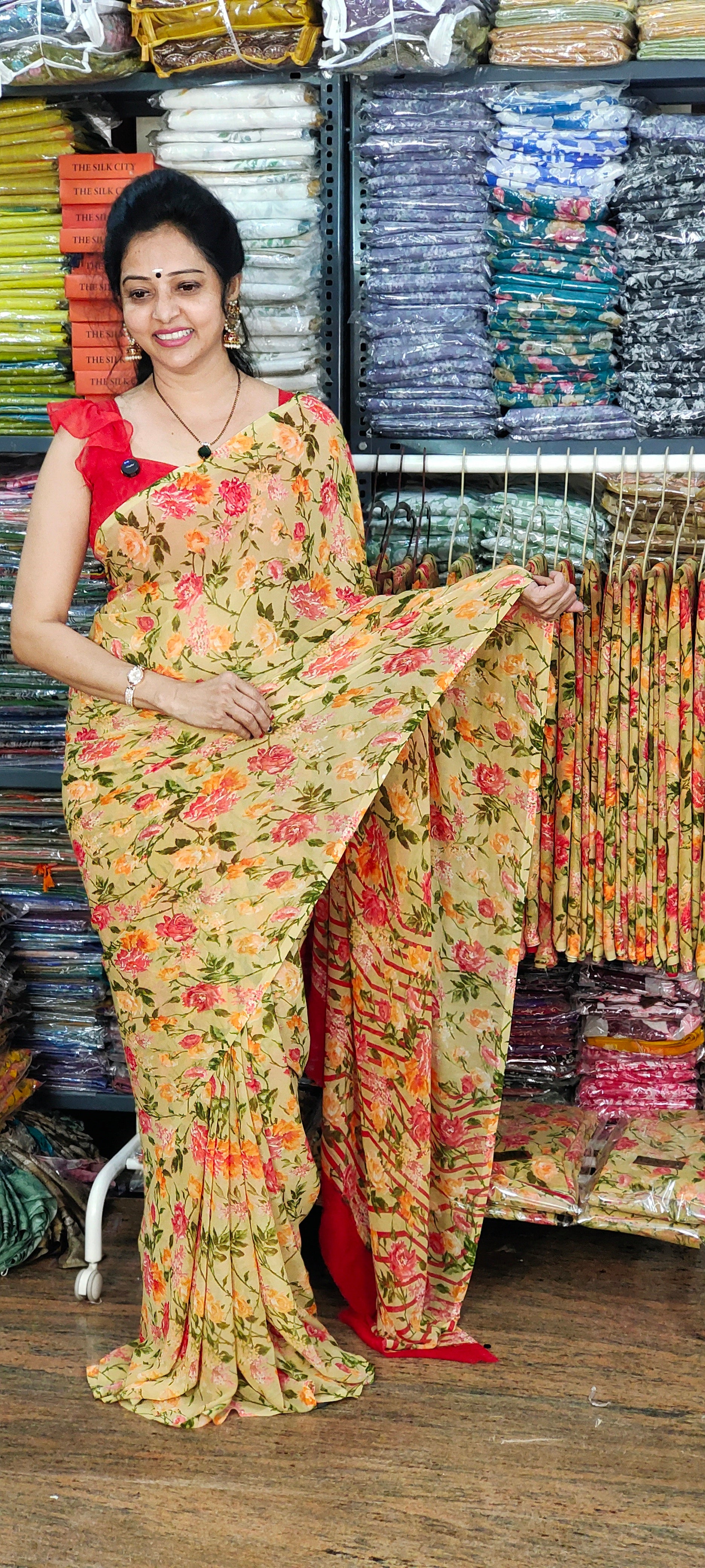 Flower geo wheat
