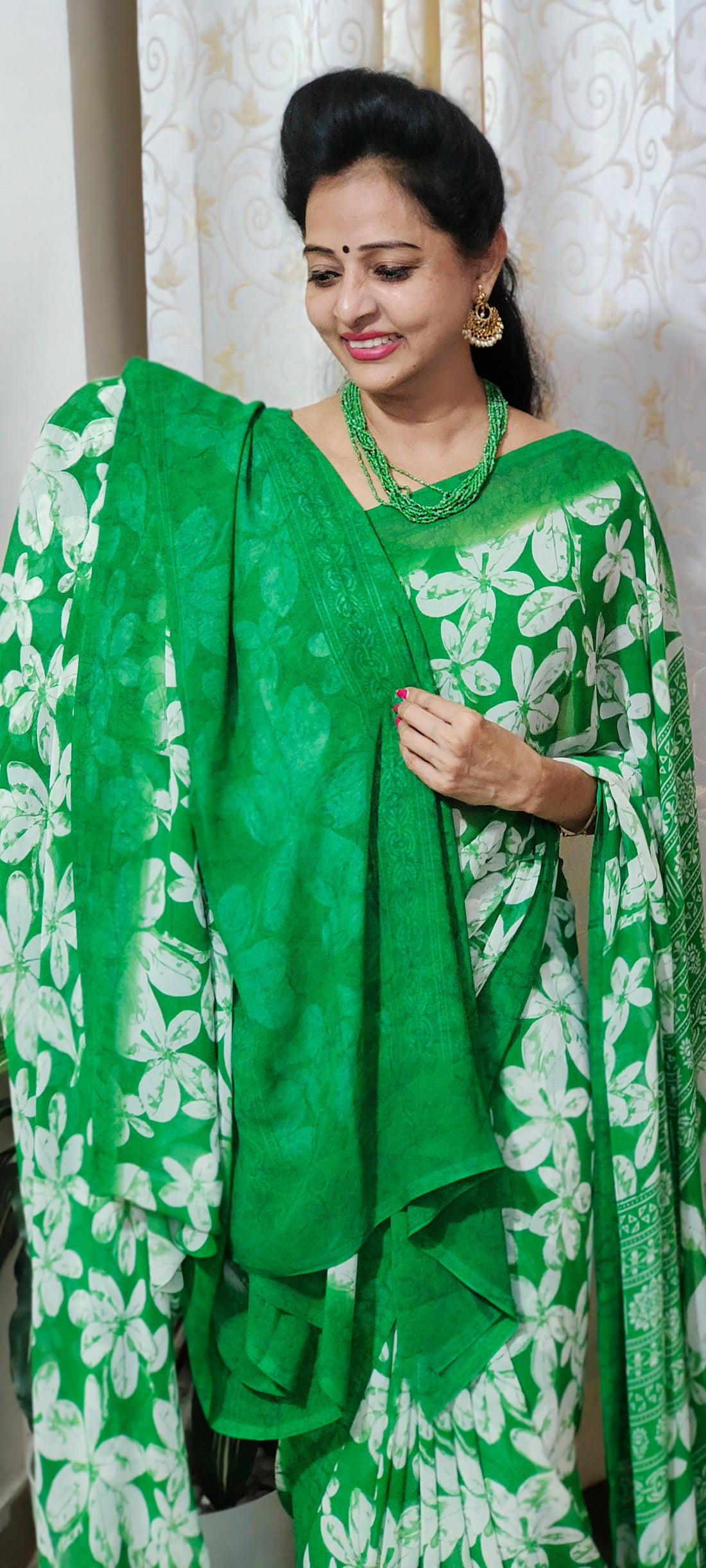 Green Floral