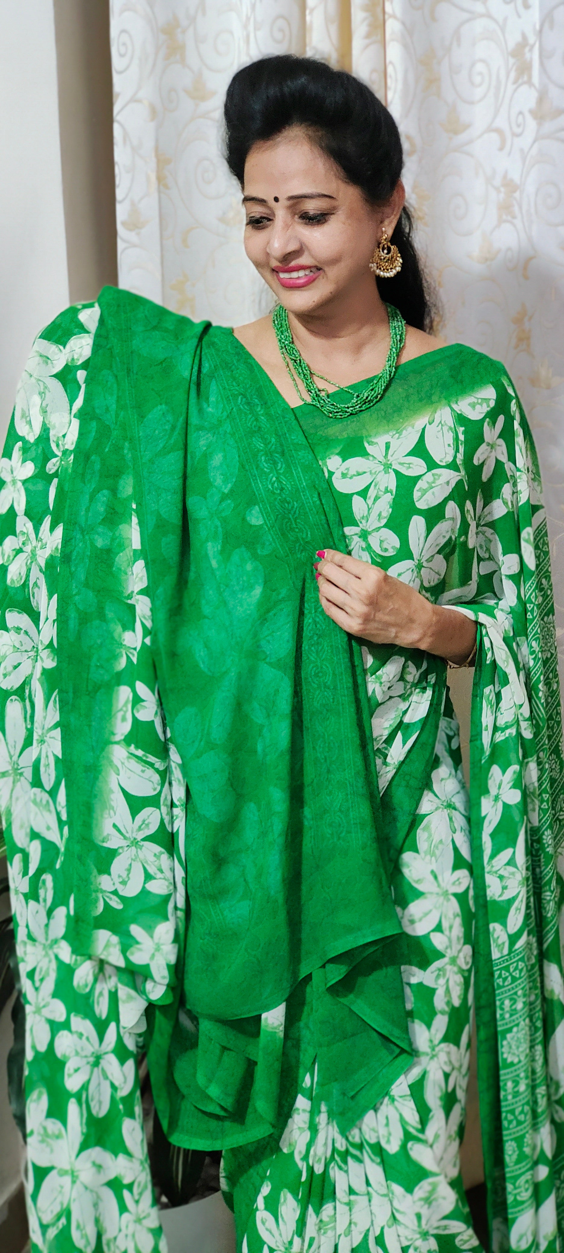 Green Floral