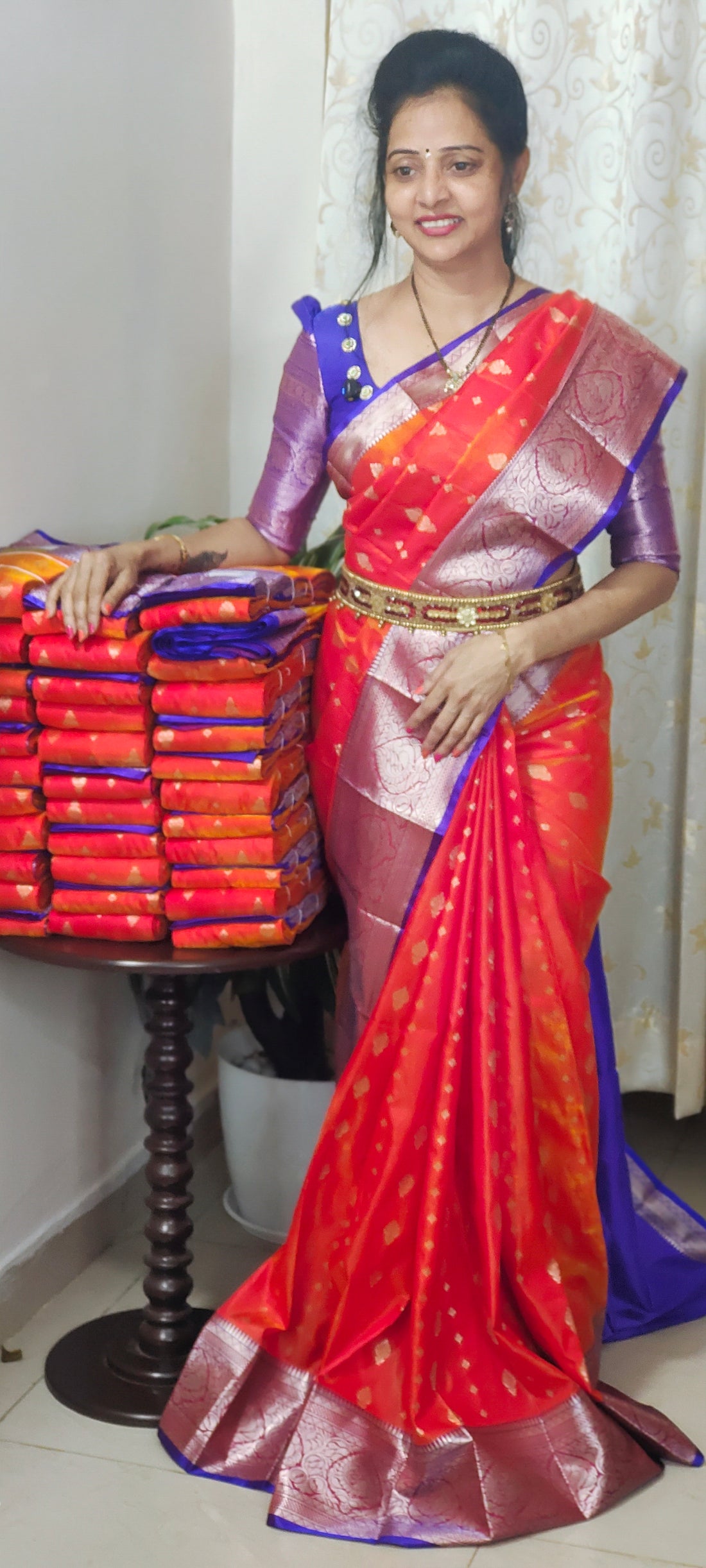 Orange pattu