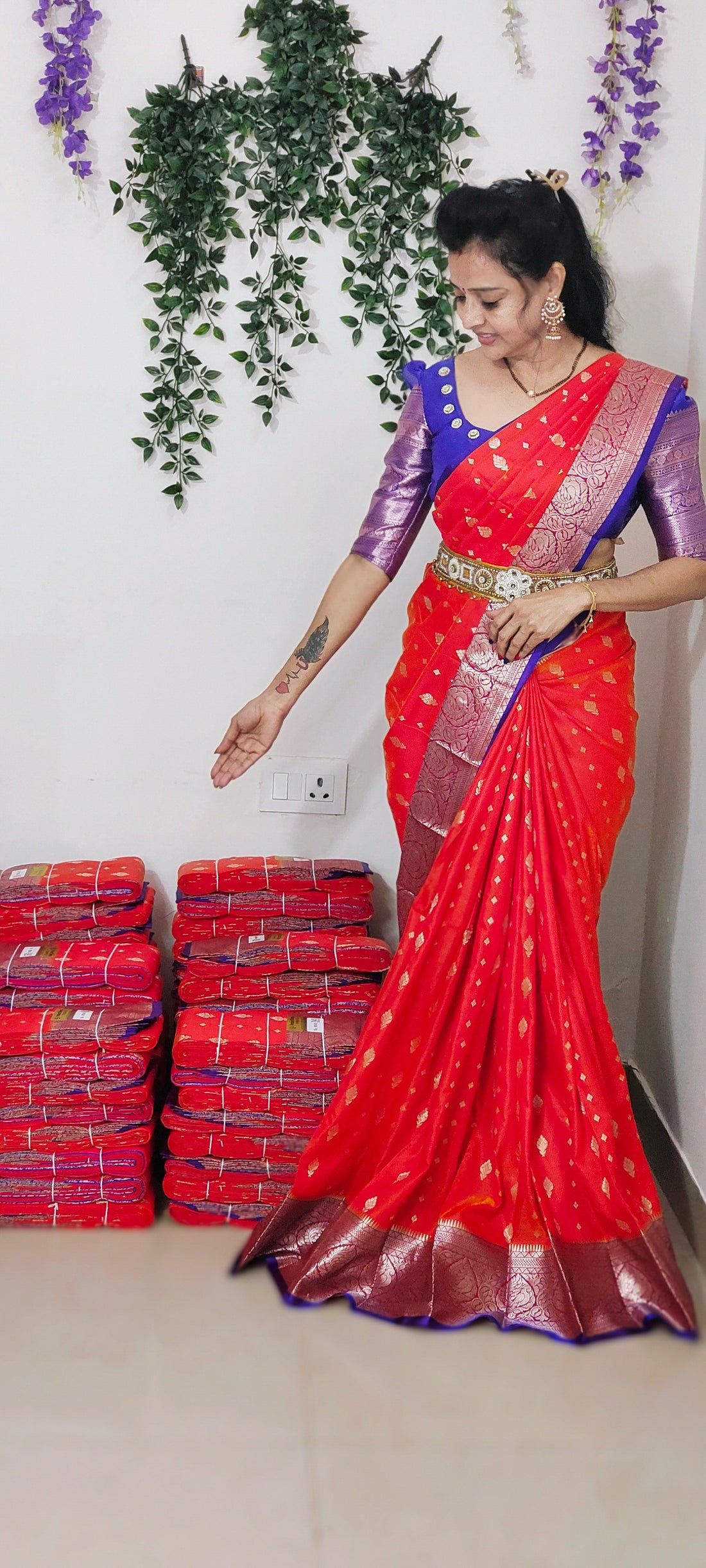 Orange pattu