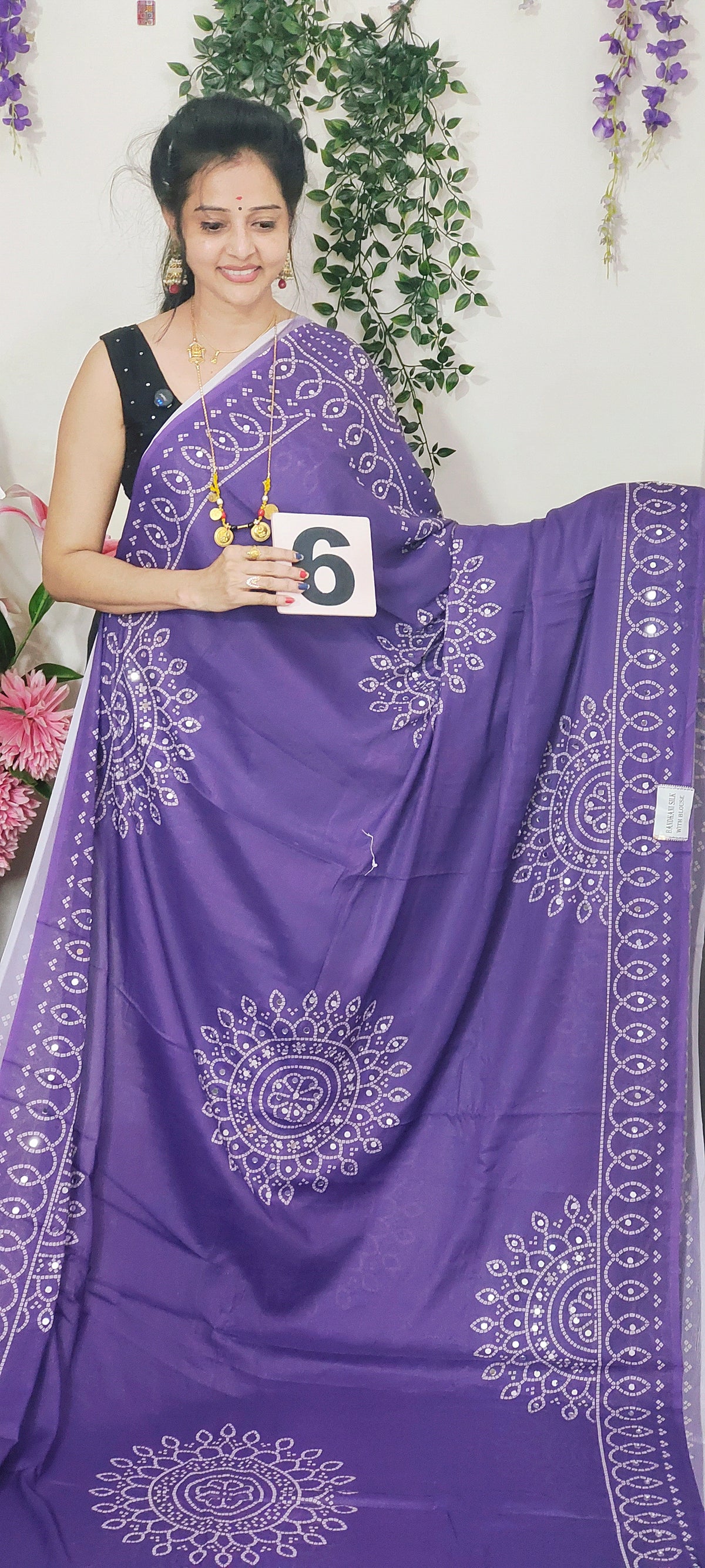 Bandhini silk 6