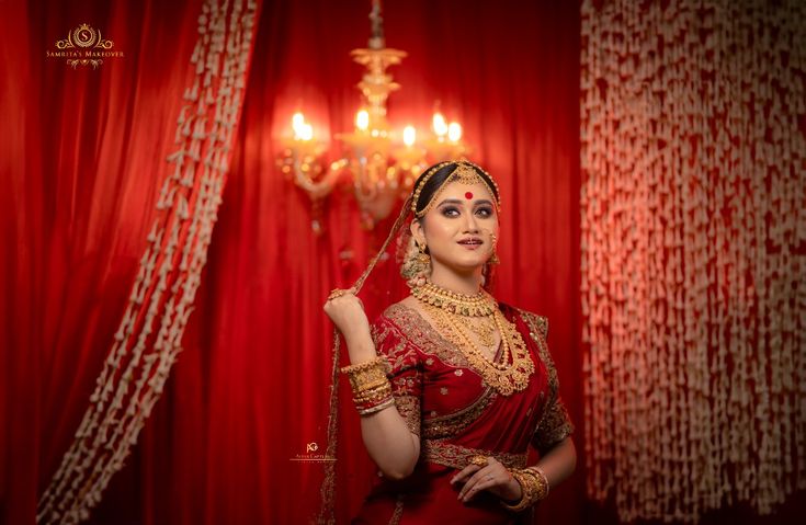 Red Saree