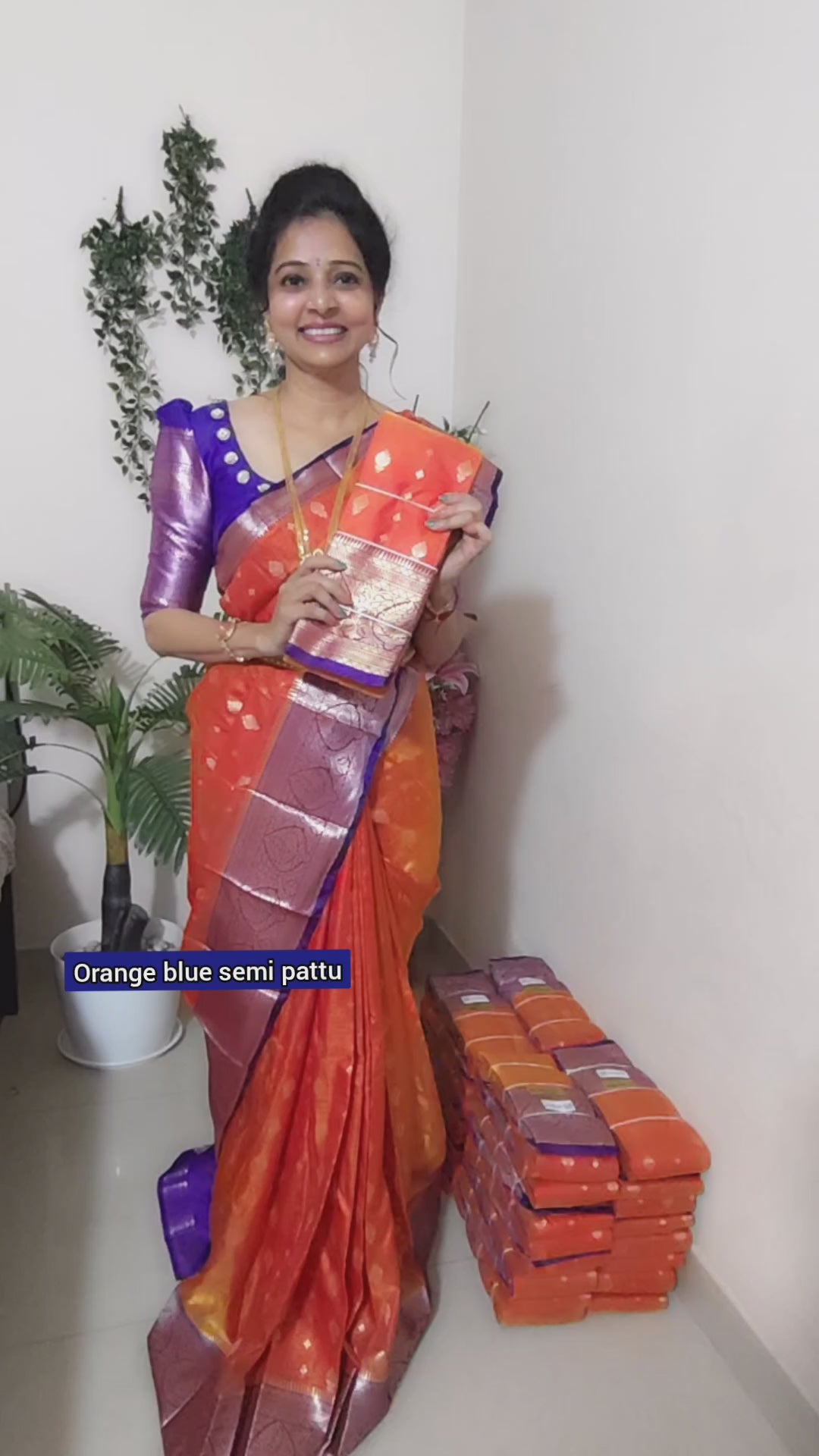 orange blue
