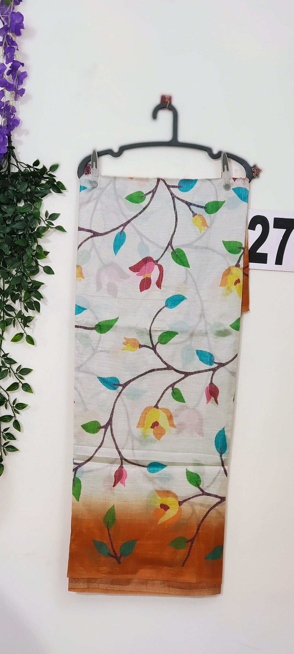 Pure malai tussar silk 27