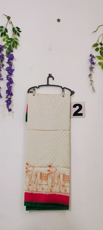 Pure malai tussar silk 2