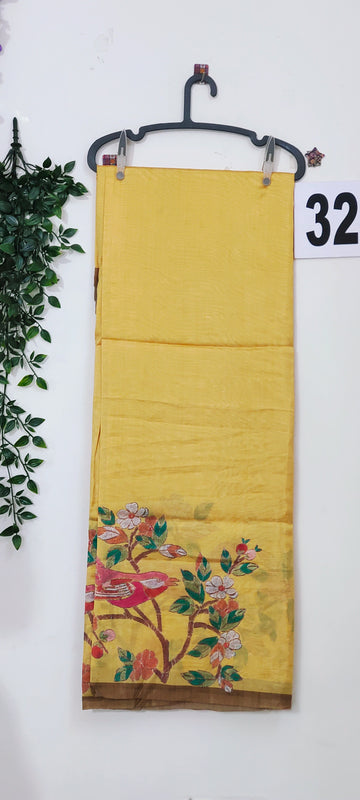 Pure malai tussar silk 32
