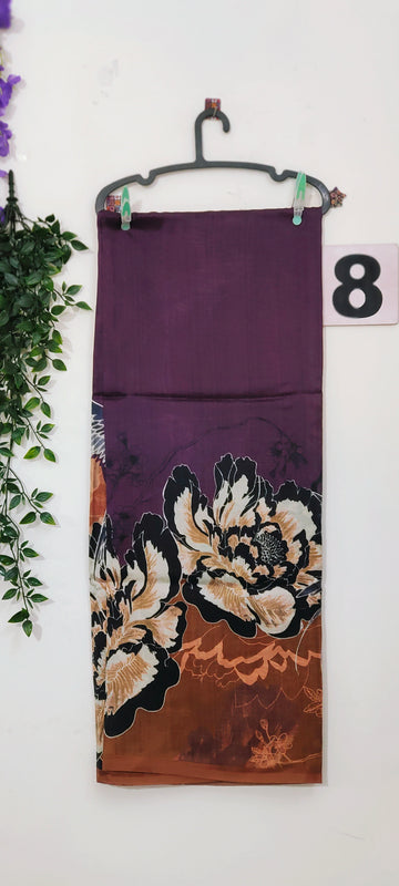 Pure malai tussar silk 8