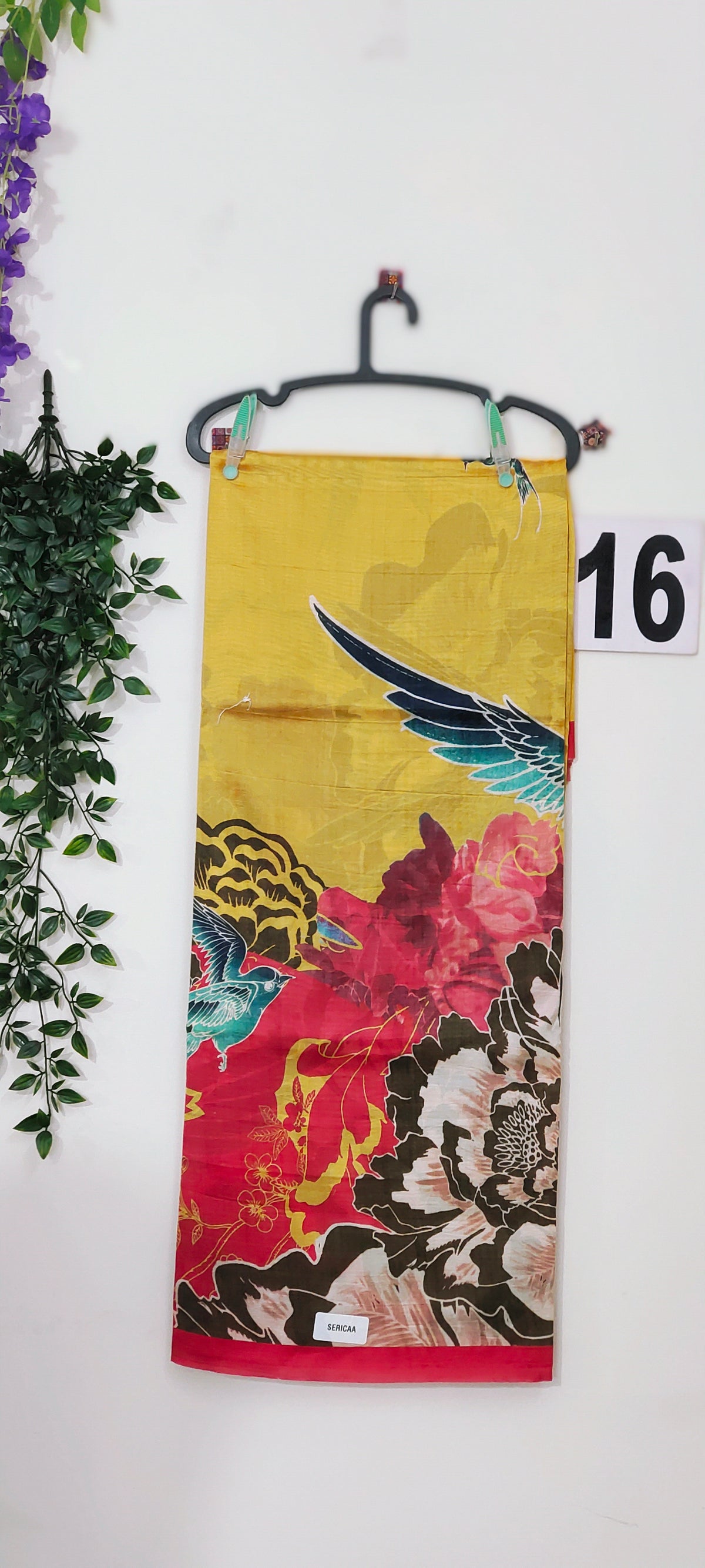 Pure malai tussar silk 16