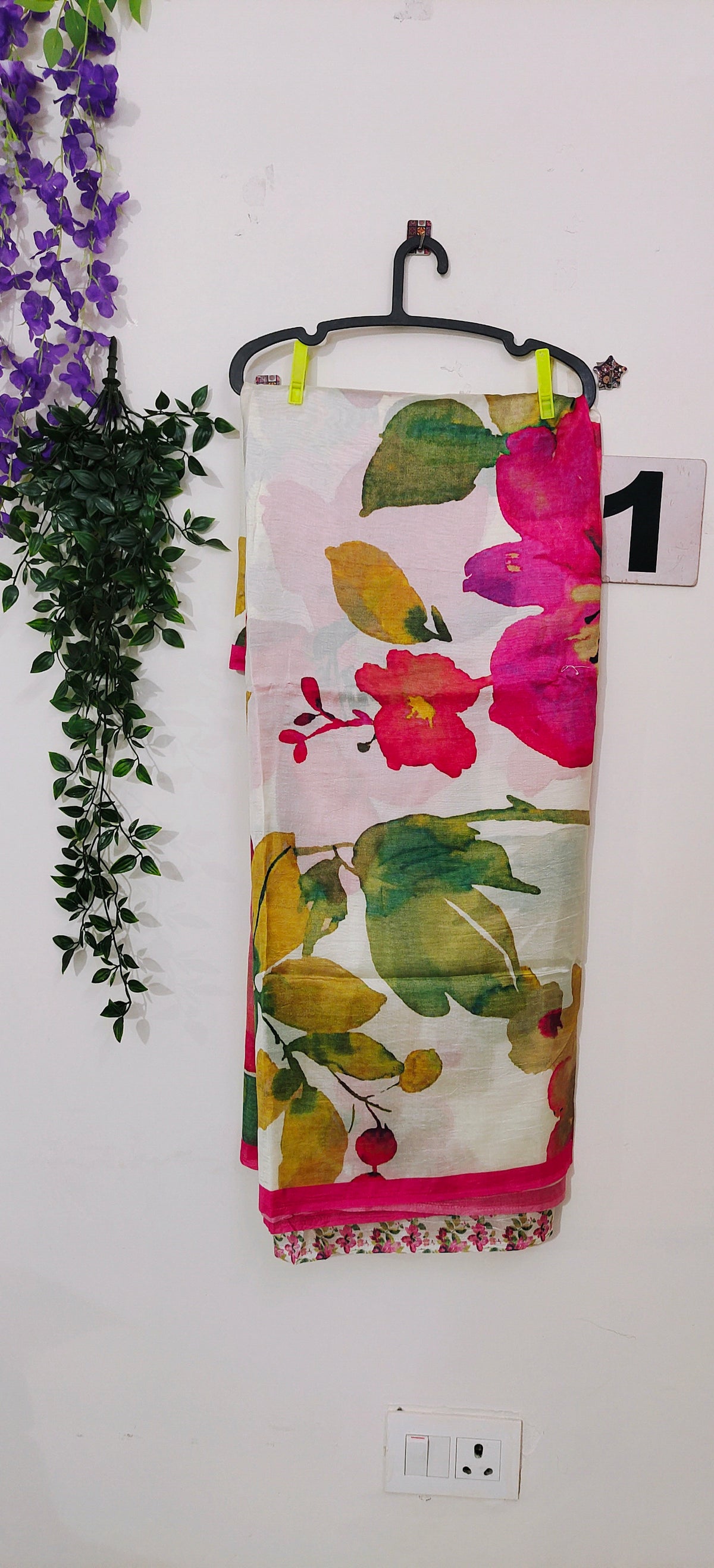 Pure malai tussar silk 1